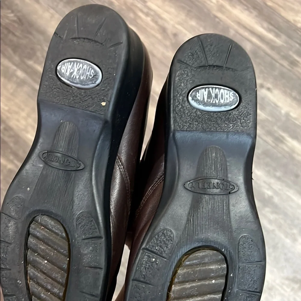 Brown Slip-On Leather Shoes for Casual Wear
